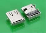 24P DIP+SMD L=10.0mm USB 3.1 type C connector female socket 