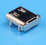 14P DIP+SMD L=10.0mm USB 3.1 type C connector female socket