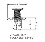 8.0mm Snap Rivets