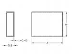 TO-220 & TO-3P Silicon Rubber Pad Insulation