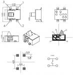 4.8x3.6x2.2mm Detector Switch SPST-NO SMD