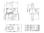 6.5x3.9x3.4mm Detector Switch,DIP with Peg