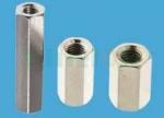 Hexagonal Spacer Spacer Nickel-plated brass