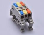 Din Rail Wire Splice Connectors,28~13AWG,02,03pins